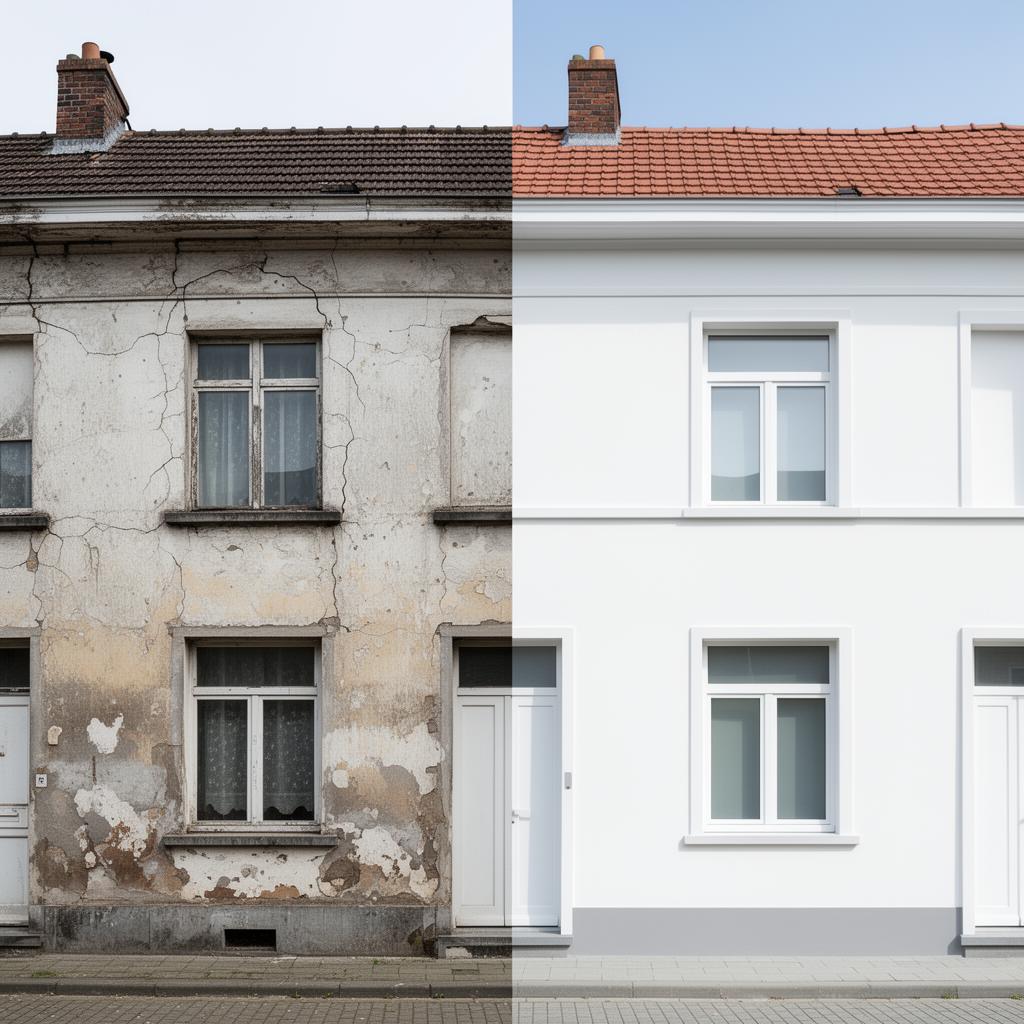 Crépi et rénovation de façade