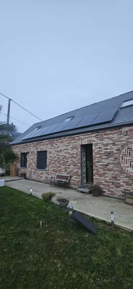 Réalisation panneaux solaires 3 — installation par un artisan certifié en Belgique