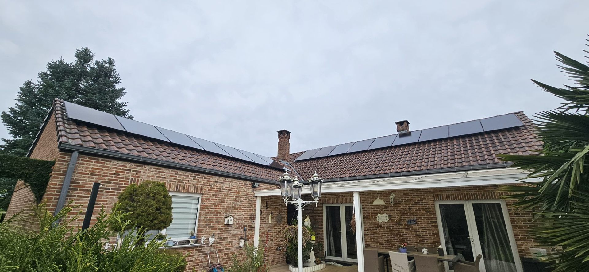 Réalisation panneaux solaires 4 — installation par un artisan certifié en Belgique