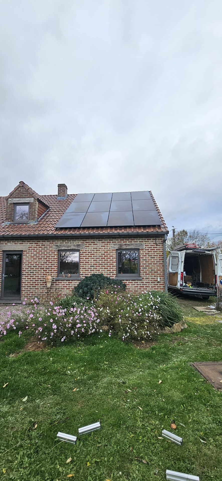 Réalisation panneaux solaires 5 — installation par un artisan certifié en Belgique